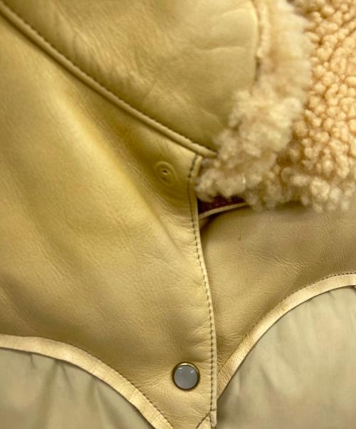 RockyMountainFeatherBed（ロッキーマウンテンフェザーベッド）RockyMountainFeatherBed (ロッキーマウンテンフェザーベッド) ダウンベスト ベージュ サイズ:7/8の古着・服飾アイテム