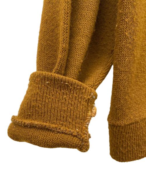 BRENTS（ブレント）BRENTS (ブレント) 厚手カーディガン ブラウン サイズ:Mの古着・服飾アイテム