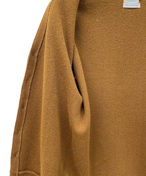 BRENTS（ブレント）BRENTS (ブレント) 厚手カーディガン ブラウン サイズ:Mの古着・服飾アイテム