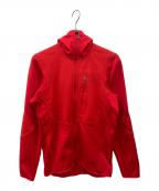 Patagoniaパタゴニア）の古着「ピトン ハイブリッド フーディ」｜レッド