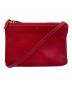 CELINE（セリーヌ）の古着「CELINE　トリオスモール　ショルダーバッグ」｜レッド