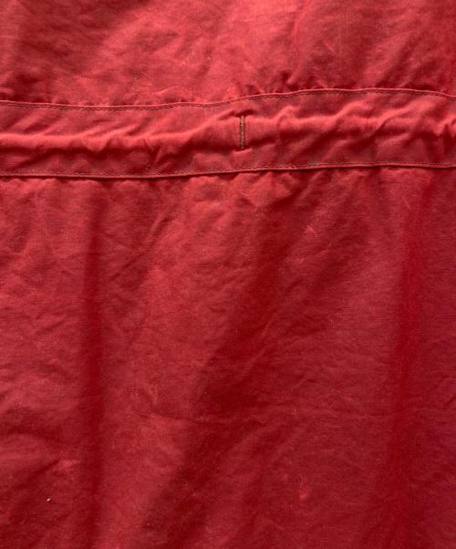 RRL（ダブルアールエル）RRL (ダブルアールエル) オイルドクロスフーデットジャケット レッド×グリーン サイズ:XSの古着・服飾アイテム