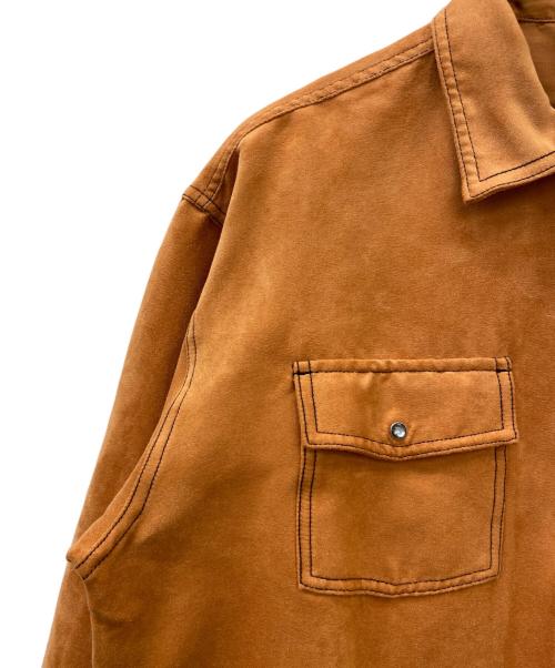 X-GIRL（エックスガール）X-girl (エックスガール) X-girl　ジップアップブルゾン オレンジ サイズ:Mの古着・服飾アイテム