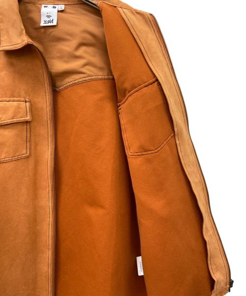 X-GIRL（エックスガール）X-girl (エックスガール) X-girl　ジップアップブルゾン オレンジ サイズ:Mの古着・服飾アイテム