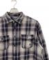 X-LARGE (エクストララージ) X-LARGE　シャツジャケット グレー×ブルー サイズ:L：4000円