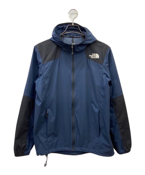 THE NORTH FACE（ザ ノース フェイス）THE NORTH FACE (ザ ノース フェイス) ANYTIME WIND HOODIE ネイビー×ブラック サイズ:Mの古着・服飾アイテム
