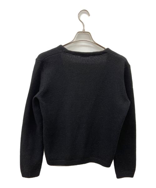 Saint Laurent Paris（サンローランパリ）Saint Laurent Paris (サンローランパリ) カシミヤニット ブラック サイズ:Lの古着・服飾アイテム