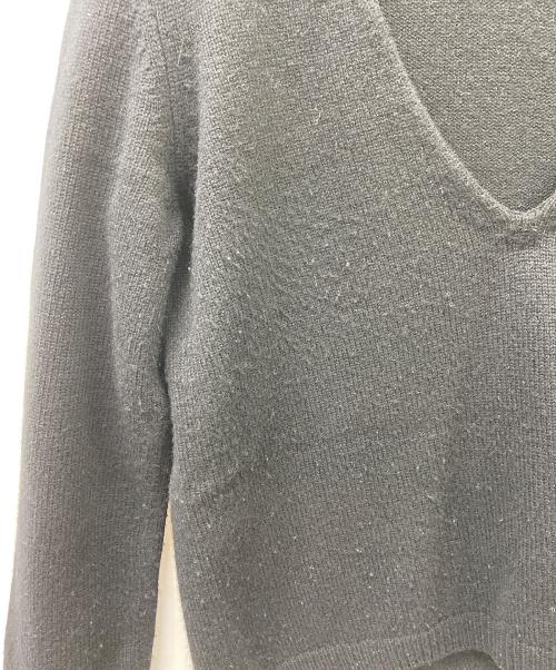 Saint Laurent Paris（サンローランパリ）Saint Laurent Paris (サンローランパリ) カシミヤニット ブラック サイズ:Lの古着・服飾アイテム