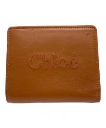 Chloe（クロエ）の古着「Chloe　sense　コンパクトウォレット」｜ブラウン