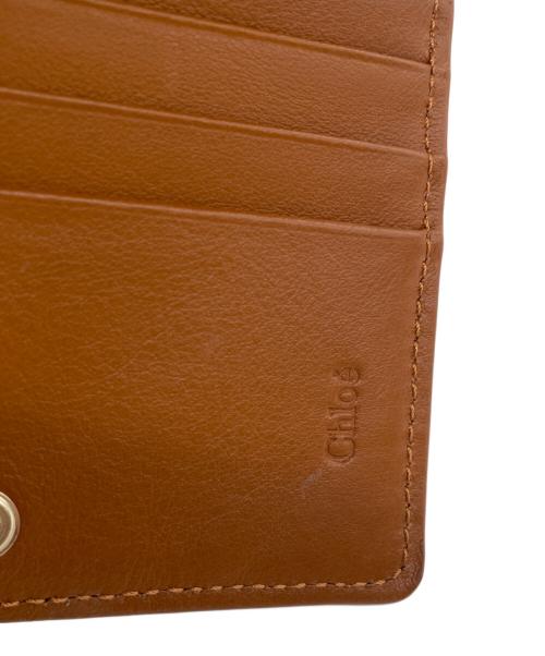 Chloe（クロエ）Chloe (クロエ) Chloe　sense　コンパクトウォレット ブラウンの古着・服飾アイテム
