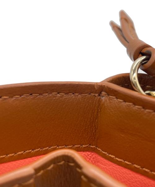 Chloe（クロエ）Chloe (クロエ) Chloe　sense　コンパクトウォレット ブラウンの古着・服飾アイテム