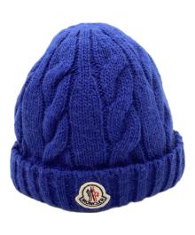 MONCLER（モンクレール）の古着「MONCLER　BERRETTO　ニット帽」｜ブルー