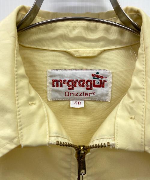 McGREGOR（マクレガー）McGREGOR (マクレガー) ドリズラージャケット イエロー サイズ:40の古着・服飾アイテム