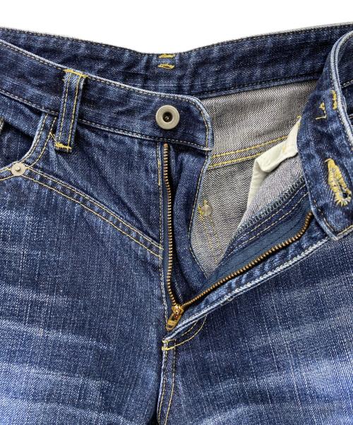 ISSEY MIYAKE（イッセイミヤケ）ISSEY MIYAKE (イッセイミヤケ) デニムパンツ インディゴ サイズ:2の古着・服飾アイテム