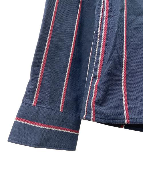 FRED PERRY（フレッドペリー）FRED PERRY (フレッドペリー) ハリントンジャケット ネイビー×レッド サイズ:L 未使用品の古着・服飾アイテム