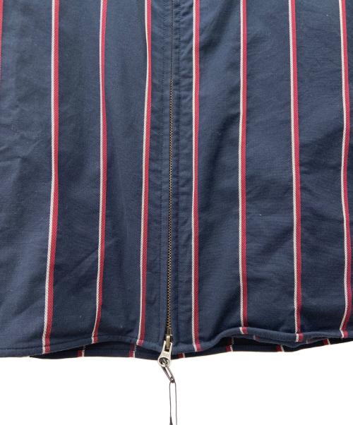 FRED PERRY（フレッドペリー）FRED PERRY (フレッドペリー) ハリントンジャケット ネイビー×レッド サイズ:L 未使用品の古着・服飾アイテム
