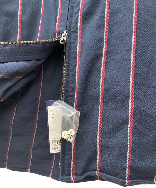 FRED PERRY（フレッドペリー）FRED PERRY (フレッドペリー) ハリントンジャケット ネイビー×レッド サイズ:L 未使用品の古着・服飾アイテム