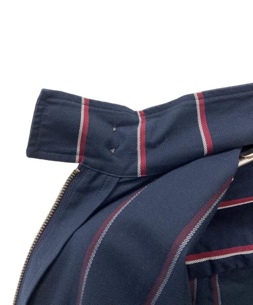 FRED PERRY（フレッドペリー）FRED PERRY (フレッドペリー) ハリントンジャケット ネイビー×レッド サイズ:L 未使用品の古着・服飾アイテム
