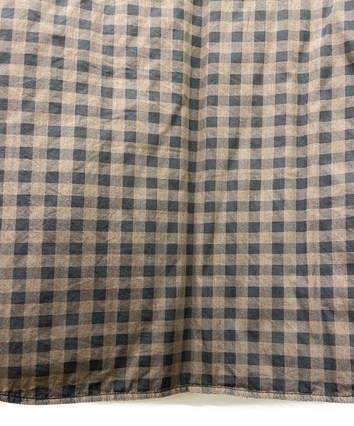 stussy（ステューシー）stussy (ステューシー) 中綿シャツジャケット ブラウン×ブラック サイズ:Mの古着・服飾アイテム