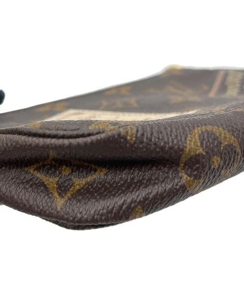 LOUIS VUITTON（ルイ ヴィトン）LOUIS VUITTON (ルイ ヴィトン) ミニ・ポシェット・アクセソワール ブラウンの古着・服飾アイテム