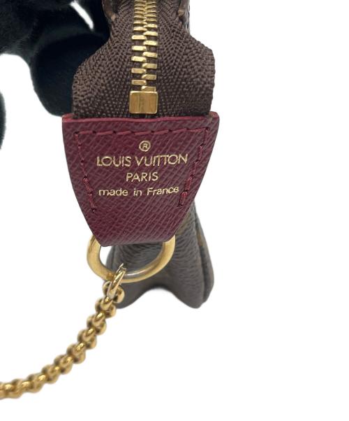 LOUIS VUITTON（ルイ ヴィトン）LOUIS VUITTON (ルイ ヴィトン) ミニ・ポシェット・アクセソワール ブラウンの古着・服飾アイテム