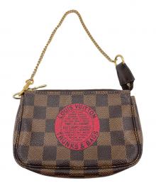 LOUIS VUITTON（ルイ ヴィトン）の古着「ミニ・ポシェット・アクセソワール T&B」｜ブラウン