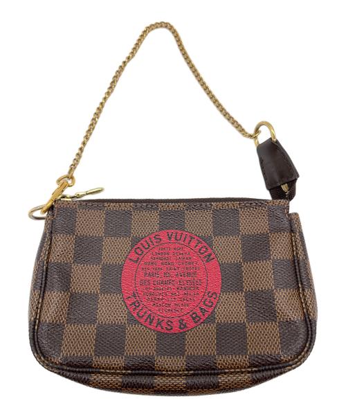 LOUIS VUITTON（ルイ ヴィトン）LOUIS VUITTON (ルイ ヴィトン) ミニ・ポシェット・アクセソワール T&B ブラウンの古着・服飾アイテム