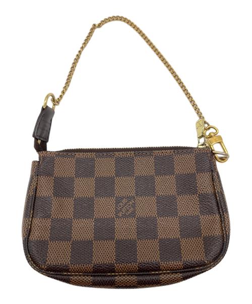 LOUIS VUITTON（ルイ ヴィトン）LOUIS VUITTON (ルイ ヴィトン) ミニ・ポシェット・アクセソワール T&B ブラウンの古着・服飾アイテム