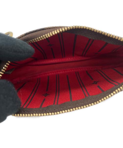 LOUIS VUITTON（ルイ ヴィトン）LOUIS VUITTON (ルイ ヴィトン) ミニ・ポシェット・アクセソワール T&B ブラウンの古着・服飾アイテム