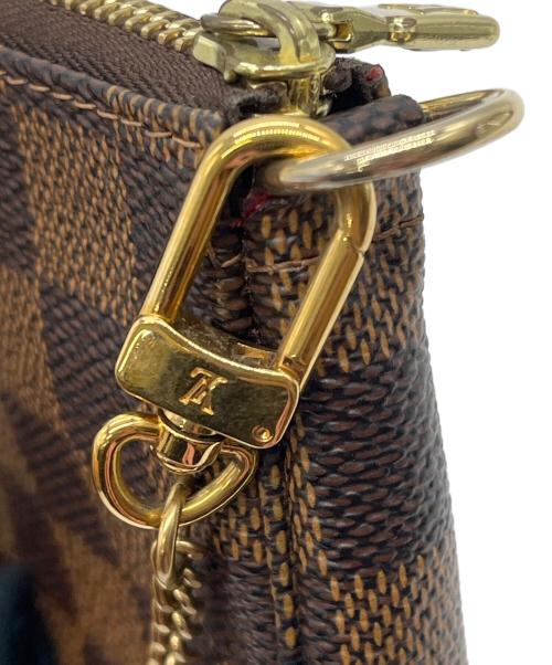LOUIS VUITTON（ルイ ヴィトン）LOUIS VUITTON (ルイ ヴィトン) ミニ・ポシェット・アクセソワール T&B ブラウンの古着・服飾アイテム