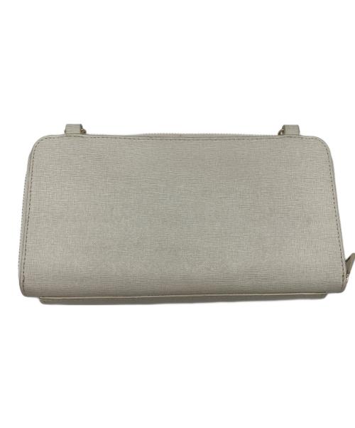 FURLA（フルラ）FURLA (フルラ) ショルダーウォレット ホワイトの古着・服飾アイテム