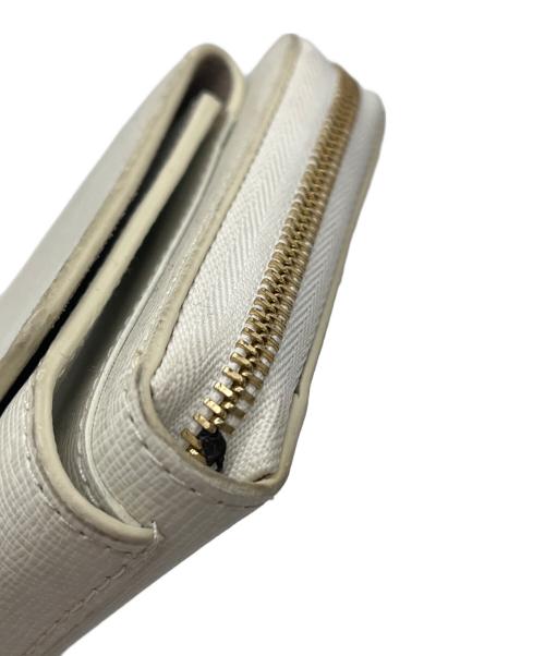 FURLA（フルラ）FURLA (フルラ) ショルダーウォレット ホワイトの古着・服飾アイテム