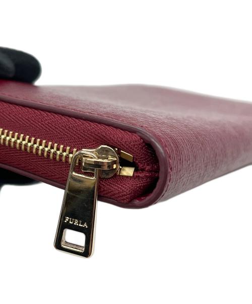 FURLA（フルラ）FURLA (フルラ) ショルダーウォレットバッグ レッドの古着・服飾アイテム