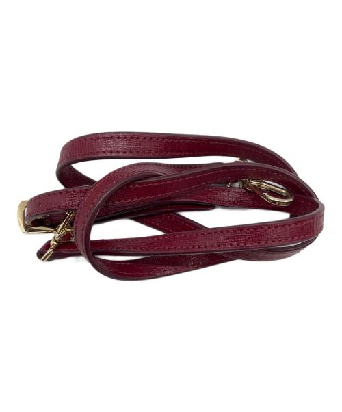 FURLA（フルラ）FURLA (フルラ) ショルダーウォレットバッグ レッドの古着・服飾アイテム