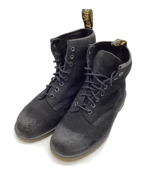 Dr.Martens（ドクターマーチン）Dr.Martens (ドクターマーチン) オイルドスウェード8ホールブーツ ブラック サイズ:UK9の古着・服飾アイテム