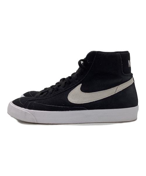 NIKE（ナイキ）NIKE (ナイキ) Blazer Mid 77 ブラック×ホワイト サイズ:US9.5の古着・服飾アイテム