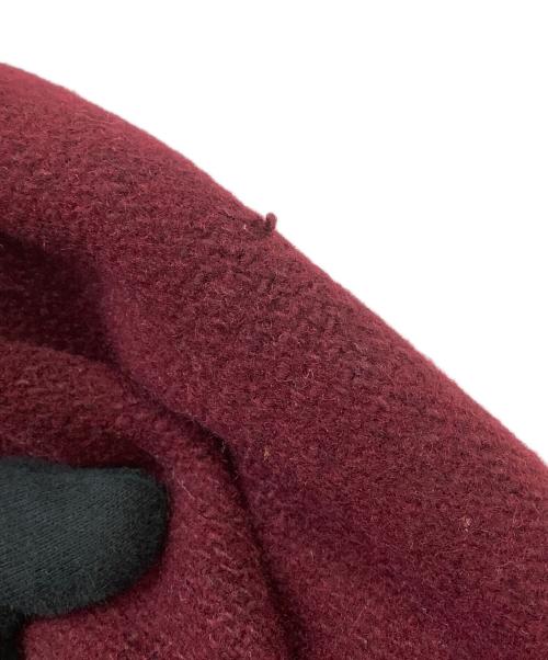 Johnny evers（ジョニー エバース）Johnny evers (ジョニー エバース) スタジャン ボルドー×イエロー サイズ:ｌの古着・服飾アイテム