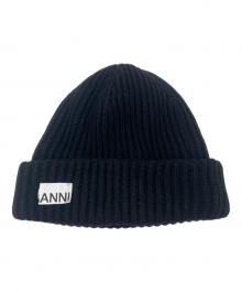 GANNI（ガニー）の古着「ニット帽」｜ブラック