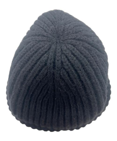 GANNI（ガニー）GANNI (ガニー) ニット帽 ブラックの古着・服飾アイテム