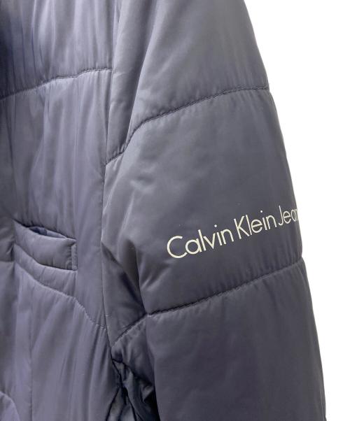 Calvin Klein（カルバンクライン）Calvin Klein (カルバンクライン) 中綿ジャケット ネイビー サイズ:Lの古着・服飾アイテム