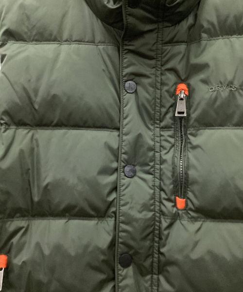 orvis（オービス）ORVIS (オービス) ダウンベスト グリーン サイズ:Mの古着・服飾アイテム