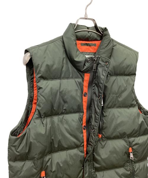 orvis（オービス）ORVIS (オービス) ダウンベスト グリーン サイズ:Mの古着・服飾アイテム