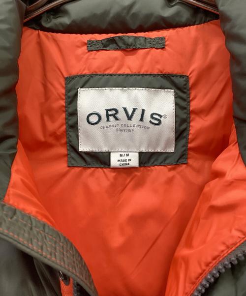 orvis（オービス）ORVIS (オービス) ダウンベスト グリーン サイズ:Mの古着・服飾アイテム