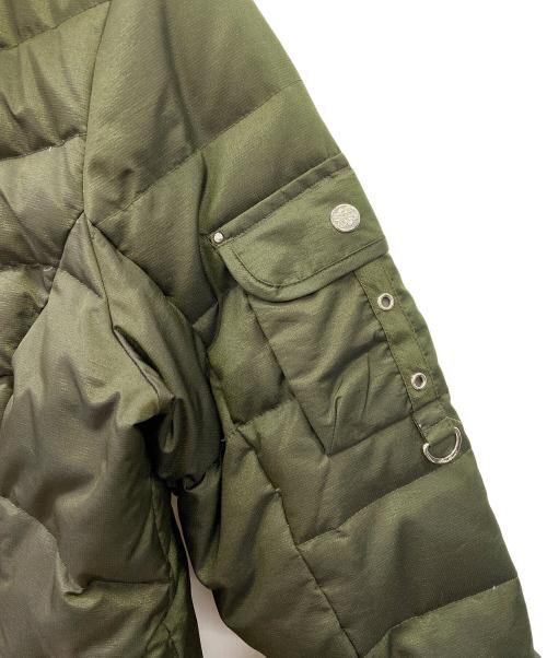 Eddie Bauer（エディーバウアー）Eddie Bauer (エディーバウアー) ダウンコート オリーブ サイズ:Lの古着・服飾アイテム
