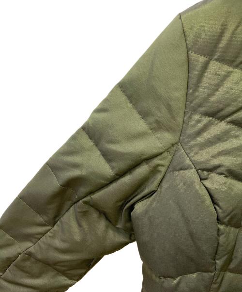Eddie Bauer（エディーバウアー）Eddie Bauer (エディーバウアー) ダウンコート オリーブ サイズ:Lの古着・服飾アイテム