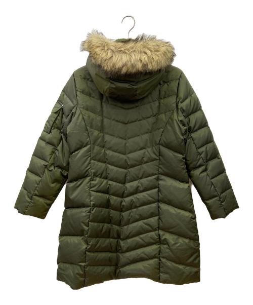 Eddie Bauer（エディーバウアー）Eddie Bauer (エディーバウアー) ダウンコート オリーブ サイズ:Lの古着・服飾アイテム