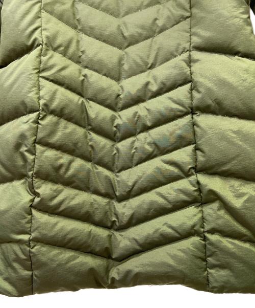 Eddie Bauer（エディーバウアー）Eddie Bauer (エディーバウアー) ダウンコート オリーブ サイズ:Lの古着・服飾アイテム