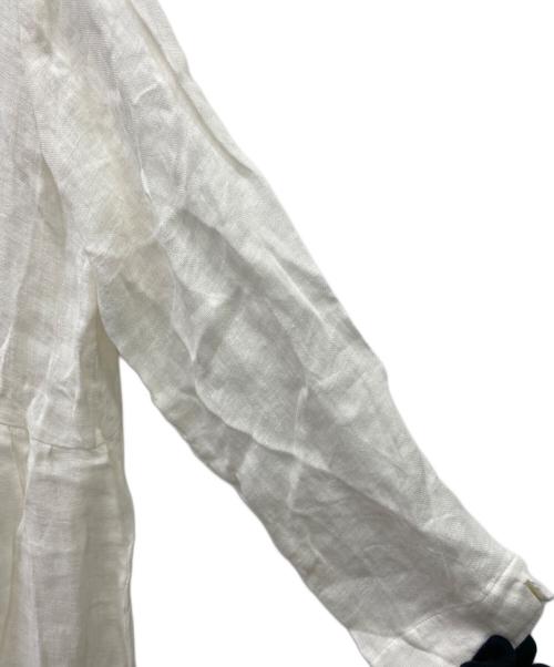 TSUHARU by samansa Mos2（ツハル バイ サマンサモスモス）TSUHARU by Samansa Mos2 (ツハル バイ サマンサモスモス) TSUHARU by Samansa Mos2　長袖ワンピース オフホワイト サイズ:FREEの古着・服飾アイテム