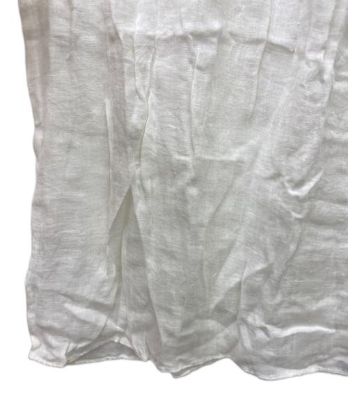 TSUHARU by samansa Mos2（ツハル バイ サマンサモスモス）TSUHARU by Samansa Mos2 (ツハル バイ サマンサモスモス) TSUHARU by Samansa Mos2　長袖ワンピース オフホワイト サイズ:FREEの古着・服飾アイテム