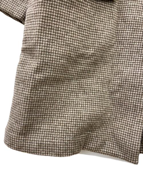 TSUHARU by samansa Mos2（ツハル バイ サマンサモスモス）TSUHARU by Samansa Mos2 (ツハル バイ サマンサモスモス) bul bul (バルバル) シングルコート ブラウン サイズ:FREEの古着・服飾アイテム